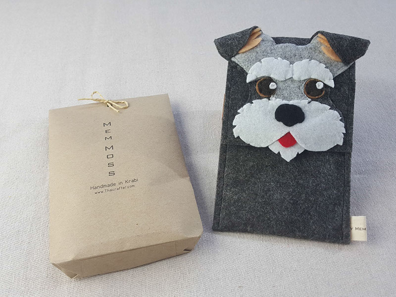 Hand Made Dog Keyring